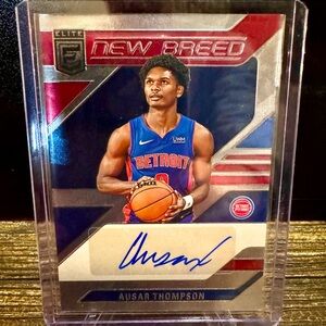 Panini Elite New Breed Auto Ausar Thompson FOTL